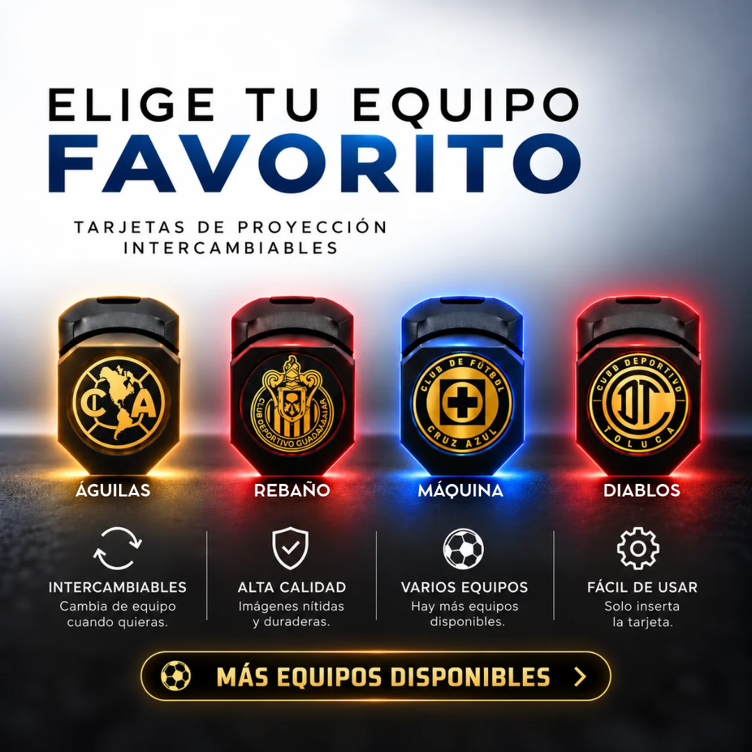Proyector de Escudo para coche